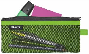 LEITZ Traveller ZipBeutel WOW M grün 23x85cm 2 Fächer 1xblickdicht