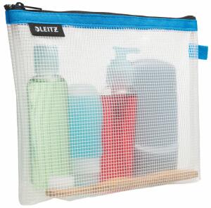 LEITZ Traveller ZipBeutel WOW Kosmetiktasche blau 24x17x3cm