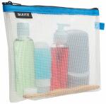 LEITZ Traveller ZipBeutel WOW Kosmetiktasche blau 24x17x3cm