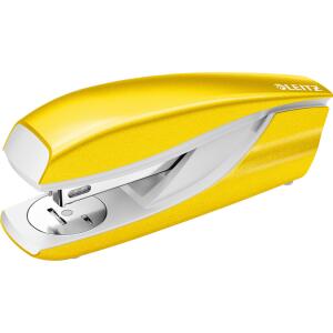 LEITZ Heftgerät 5502 WOW gelb Heftleistung: 30Blatt Metall