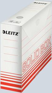 LEITZ Archivschachtel Solid für A4 330x80x257mm hellrot bis zu 700Bl