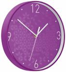 LEITZ Wanduhr WOW Ø 30cm violett Quartzlaufwerk...