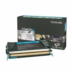 Lasertoner Return cyan LEXMARK C734A1CG - Projekttoner -