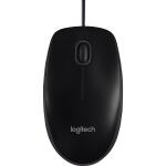Logitech Maus B100 schwarz, kabelgebunden USB, Optisch,...
