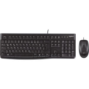 Maus/Tastatur Desktop MK120, schwarz, kabelgebunden