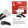 Label-The-Cable Mini 10er Set schwarz 10 kleine Klettbinder mit