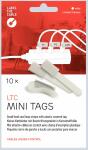 Label-The-Cable Mini 10er Set weiß 10 kleine...
