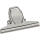 Briefklemmer 75mm breit 20mm Klemmweite silber