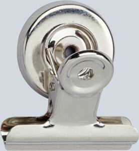 Brief-Klemmer mit Magnet Breite 40mm, Klemmweite 20mm