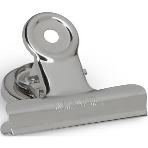Brief-Klemmer mit Magnet Breite 50mm, Klemmweite 20mm