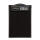 Klemmbrett A4 schwarz # 23254 mit integriertem Solar-Rechner