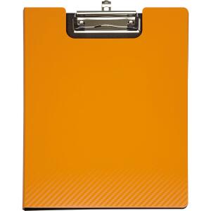Klemmbrett MAULflexx, A4, orange, aus biegsamem 2-Schicht-Polypropylen
