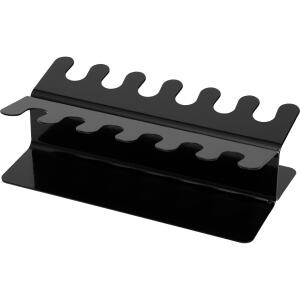 Stempelträger gerade 12er schwarz Metall lackiert 22,5x12x6,5cm