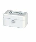 Geldkassette 152x125x81mm weiss Sicher-...
