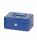 Geldkassette 200x170x90mm blau Sicherheitszylinderschloss mit 2