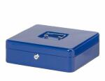 Geldkassette 301x250x89mm blau Sicherheitszylinderschloss...