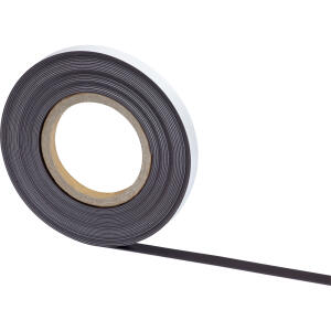 Magnetband selbstklebend L 10 m x B 15 mm x H 1 mm