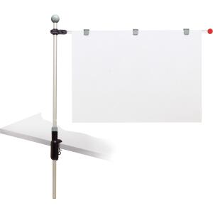 Planhalter Tisch gr 1 Aluschwenkarm mit 3 Magnetclips