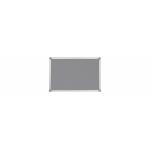 Pinnboard 2000 MAULpro 90/120 gr Textil Alurahmen graue...