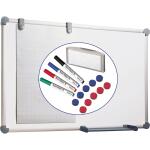 Maul Whiteboardtafel 90x120cm grau...