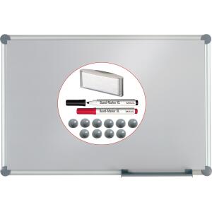 Whiteboard 2000 MAULpro Set silver Alurahmen