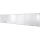 Endlos Whiteboard Grundmodul, grau, 90x120 cm, Kunststoffbeschichtet,