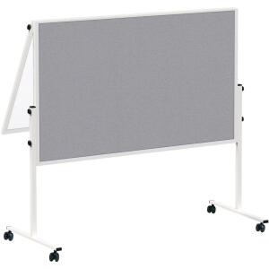 Moderationstafel MAULsolid klap.gr. 150/120cm Oberfläche Filz gr/WB