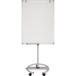 Flipchart MAULpro flip2use grau Rundfuß