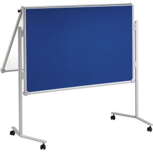Moderationstafel MAULpro klappb. gr 150/120cm Textil bl/WB