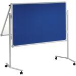 Moderationstafel MAULpro klappb. gr 150/120cm Textil bl/WB