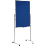 Moderationstafel MAULpro gr 120/75cm Textil bl/WB