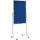 Moderationstafel MAULpro gr 120/75cm Textil bl/WB