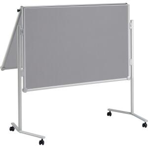 Moderationstafel MAULpro klappb. gr 150/120cm Oberfläche Textil gr