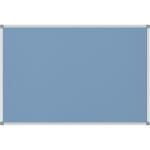 Pinnboard Standard 90/180 hellblau Textil Alurahmen,...