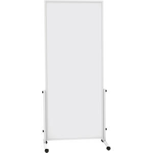 Whiteboard mobil MAULsolid grau easy2move 75x180cm