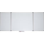 Whiteboard Klapptafel, grau beschriftbar/magnethaftend,...