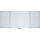 Whiteboard Klapptafel, grau beschriftbar/magnethaftend, 100x150cm