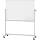 Mobilboard Standard 120/220cm grau Mobile Wendetafel freistehend