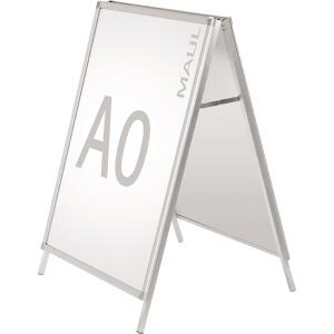 Plakatständer Kundenstopper A0 public, Aluminium # 6631008