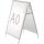 Plakatständer Kundenstopper A0 public, Aluminium # 6631008