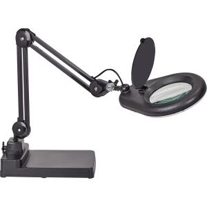 Lupenleuchte MAULviso 6Watt schw. LED-Leuchte Standfuß