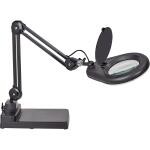 Lupenleuchte MAULviso 6Watt schw. LED-Leuchte Standfuß