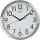 Uhr MAULmove 30RC Funkuhr silber Wanduhr Aluminium Rahmen Ø 30,5cm