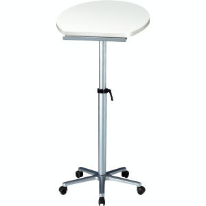 Stehpult Höhe 75-120cm weiß Melaminharzplatte 60x51cm