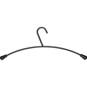 Kleiderbügel 46x19cm schwarz Metall, 5 St./Pack