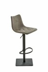 Bar-/Tresenhocker MY TOBY Kunstleder schlamm, Vintage,...