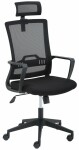 Drehsessel mySTUDIO mit Kopfstütze schwarz,...