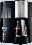 Kaffeemaschine Oprima Timer schwarz- edelstahl, Glaskanne...