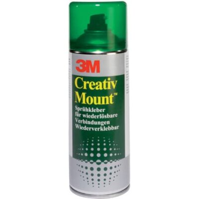 3M Sprühkleber Creativ Mount™ - wieder ablösbar, transparenter, 400 ml