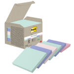 Post-it Notes Recycling Mini Tower Pastell 76x76mm, 100...